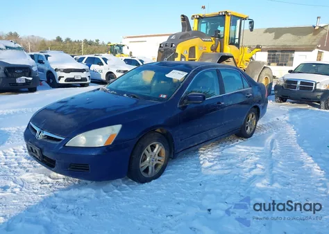 2006 Honda Accord Se из США, поврежденный, VIN 1HGCM55346A144074